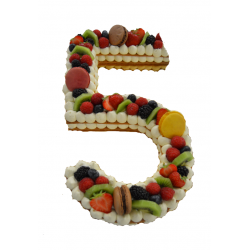 Number cake - Vincent Besnard Chocolatier Pâtissier