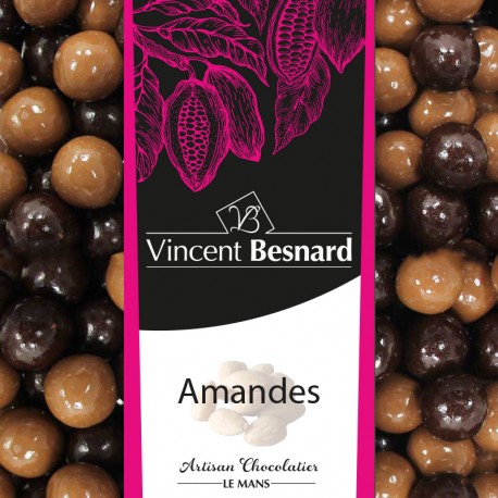 Perle Gourmande amande - Vincent Besnard Chocolatier Pâtissier