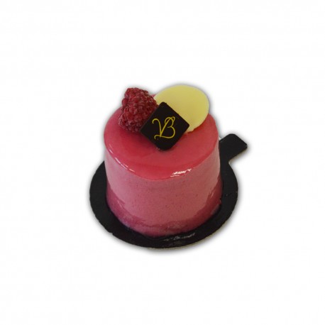 Miroir framboise - Vincent Besnard Chocolatier Pâtissier
