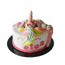 Birthday Cake licorne - Vincent Besnard Chocolatier Pâtissier