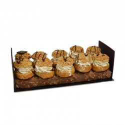 Bûche Glacée "Profiteroles"