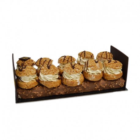 Bûche Glacée "Profiteroles"