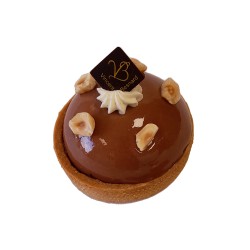 Tartelette Noisette - Vincent Besnard Chocolatier Pâtissier