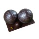 Boules de pétanques en chocolat (doublette) 