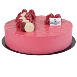 Miroir Framboise - Vincent Besnard Chocolatier Pâtissier