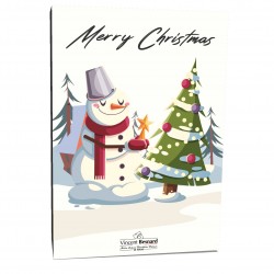 Calendrier de l'avent Bonhomme de neige