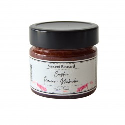 Confiture Pomme - Rhubarbe - Vincent Besnard Chocolatier Pâtissier