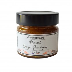 Marmelade Orange - Pain d'épices - Vincent Besnard Chocolatier Pâtissier