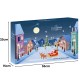 Calendrier de l'avent Village de Noël
