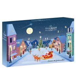 Calendrier de l'avent Village de Noël