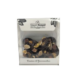 Pochette de mendiants chocolat noir