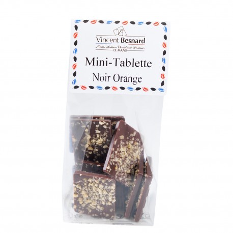 Mini-Tablette Noir Orange