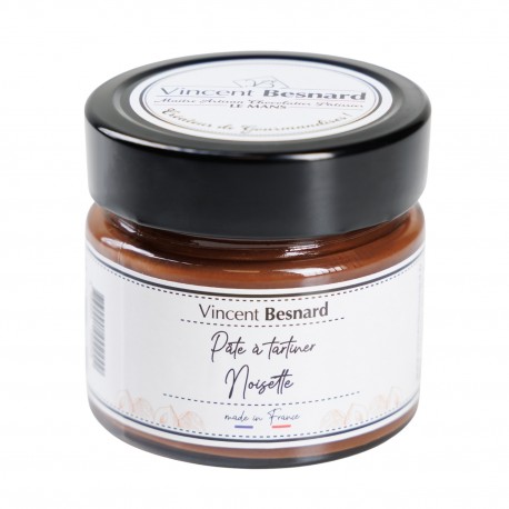 Pâte à Tartiner Noisette - Vincent Besnard Chocolatier Pâtissier