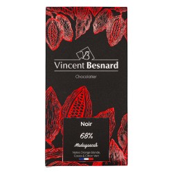 Tablette Noir 68% Madagascar