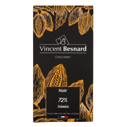 Tablette Noir 72% Colombie