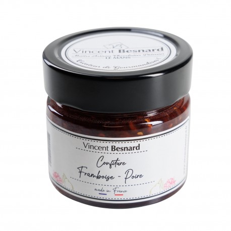 Confiture Framboise - Poire - Vincent Besnard Chocolatier Pâtissier