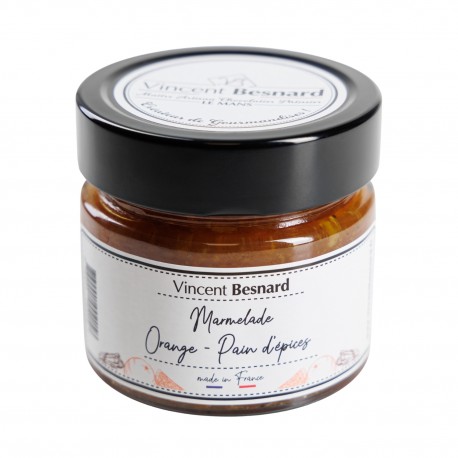 Marmelade Orange - Pain d'épices - Vincent Besnard Chocolatier Pâtissier