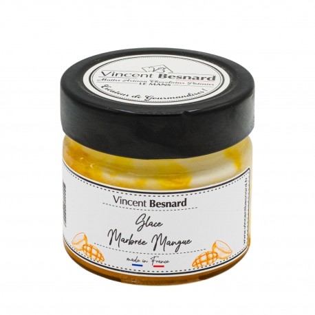 Glace Marbrée Mangue