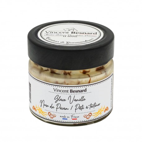 Glace Vanille / Pâte à tartiner / Pécan