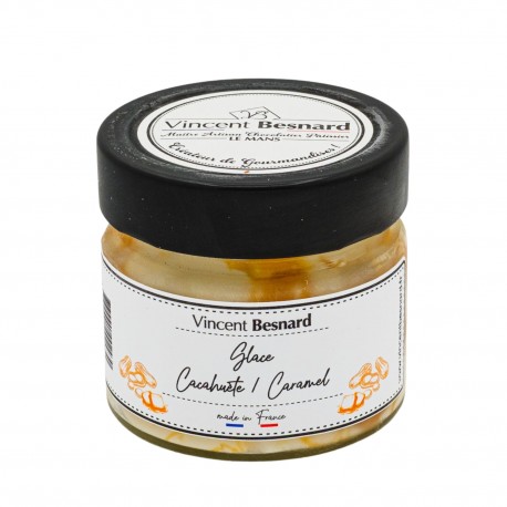 Glace Cacahuète / Caramel